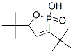 2-Hydroxy-3-tert-butyl-5-tert-butyl-2,5-dihydro-1,2-oxaphosphole 2-oxide Struktur