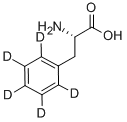 L-PHENYL-D5-ALANINE Structure