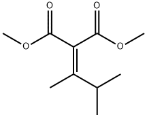 1,2-Dimethylpropylidenemalonic acid dimethyl ester Struktur