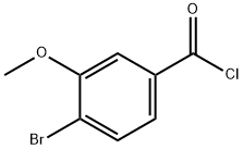 4-Bromo-3-methoxybenzoyl chloride Struktur