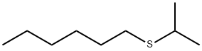 1-(Isopropylthio)hexane Struktur