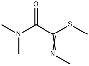 Ethanimidothioic acid, 2-(dimethylamino)-N-methyl-2-oxo-, methyl ester (9CI) Struktur