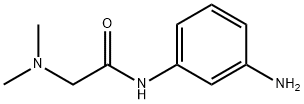 N-(3-Aminophenyl)-2-(dimethylamino)acetamide Struktur