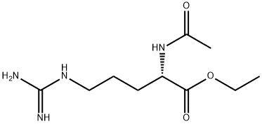 ethyl N2-acetyl-L-argininate  Struktur