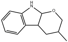 Pyrano[2,3-b]indole2,3,4,4a,9,9a Struktur