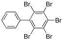 Pentabromo-1,1'-biphenyl Struktur