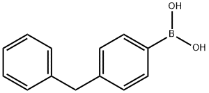 BORONIC ACID, [4-(PHENYLMETHYL)PHENYL]- Struktur