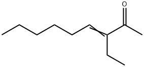 3-Nonen-2-one, 3-ethyl- Struktur