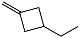1-Ethyl-3-methylenecyclobutane Struktur