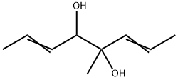 4-Methyl-2,6-octadiene-4,5-diol Struktur