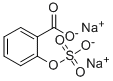 Salicyl sulfate disodium salt Struktur