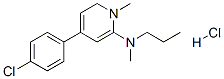 gamma-(4-chlorophenyl)-N,N-dimethyl-2-propylaminopyridine hydrochloride Struktur