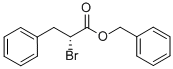 (R)-BENZYL 2-BROMO-3-PHENYLPROPIONATE Struktur