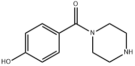 (4-HYDROXY-PHENYL)-PIPERAZIN-1-YL-METHANONE Struktur