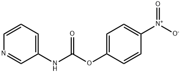 3-Pyridinylcarbamic Acid 4-Nitrophenyl Ester Struktur