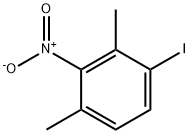 1-iodo-2,4-dimethyl-3-nitrobenzene Struktur