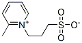 2-methyl-1-(3-sulphonatopropyl)pyridinium  Struktur