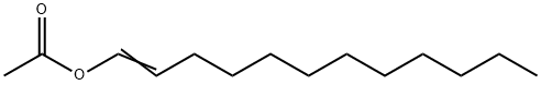 Acetic acid 1-dodecenyl ester Struktur