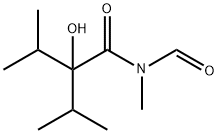 N-Formyl-2-hydroxy-N,3-dimethyl-2-(1-methylethyl)butyramide Struktur