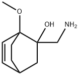 Bicyclo[2.2.2]oct-5-en-2-ol, 2-(aminomethyl)-1-methoxy- (9CI) Struktur