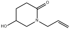 2-Piperidinone, 5-hydroxy-1-(2-propenyl)- (9CI) Struktur