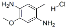 4-METHOXYTOLUENE-2,5-DIAMINE HCL Struktur