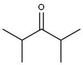 2,4-Dimethyl-3-pentanone Struktur