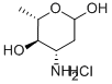 L-Acosaminehydrochloride Struktur