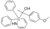 2,2-Diphenylmethyl-(4-methoxyphenyl)-1-(2-pyridyl)methanol Struktur