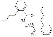 zinc bis[butylbenzoate] Struktur