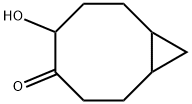 Bicyclo[6.1.0]nonan-4-one, 5-hydroxy- (9CI) Struktur