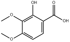 2-ヒドロキシ-3,4-ジメトキシ安息香酸