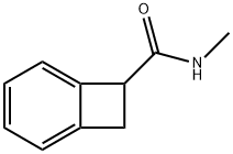 Bicyclo[4.2.0]octa-1,3,5-triene-7-carboxamide, N-methyl- (9CI) Struktur