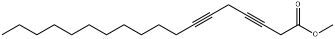 Methyl 3,6-octadecadiynoate Struktur