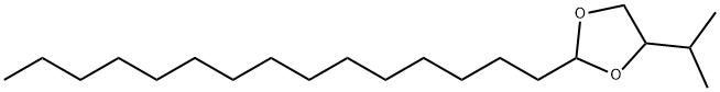 4-Isopropyl-2-pentadecyl-1,3-dioxolane Struktur