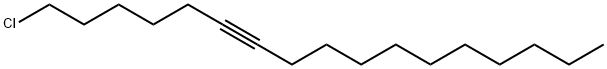 1-Chloro-6-heptadecyne Struktur