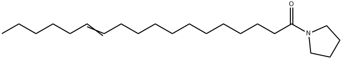 1-(12-Octadecenoyl)pyrrolidine Struktur