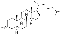 5ALPHA-CHOLESTAN-3-ONE Struktur