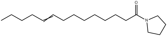 1-(9-Tetradecenoyl)pyrrolidine Struktur