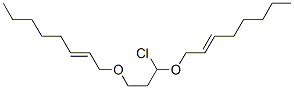 1-[Chloro(2-octenyloxy)propoxy]-2-octene Struktur