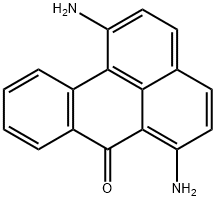 1,6-diamino-7H-benz[de]anthracen-7-one Struktur