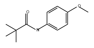 N-(4-Methoxyphenyl)pivalamide Struktur