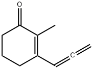 2-Cyclohexen-1-one, 2-methyl-3-(1,2-propadienyl)- (9CI) Struktur