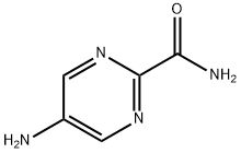 5-Amino-pyrimidine-2-carboxylicacidamide Struktur