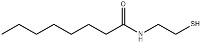 N-(2-Mercaptoethyl)octanamide Struktur