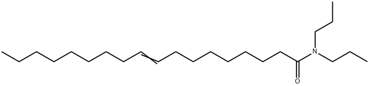 N,N-Dipropyl-9-octadecenamide Struktur