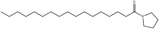 1-(Heptadecanoyl)pyrrolidine Struktur