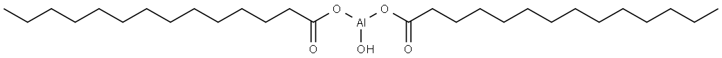 hydroxybis(myristato-O)aluminium Structure