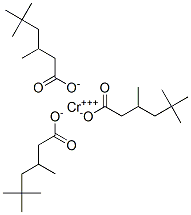 chromium tris(3,5,5-trimethylhexanoate) Struktur