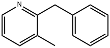 2-benzyl-3-methylpyridine Struktur